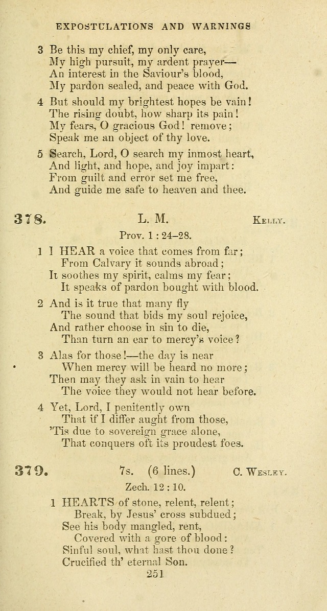 The Baptist Psalmody: a selection of hymns for the worship of God page 251