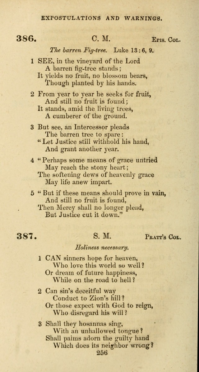 The Baptist Psalmody: a selection of hymns for the worship of God page 256