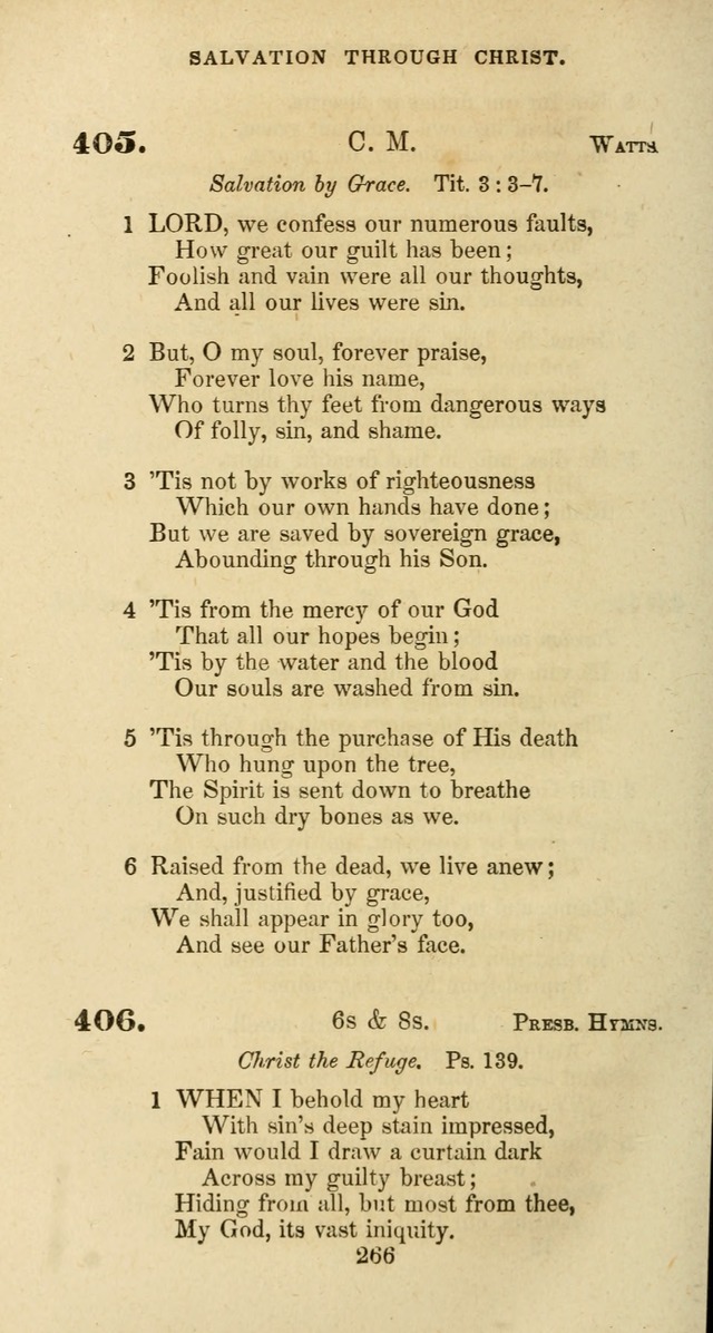 The Baptist Psalmody: a selection of hymns for the worship of God page 266