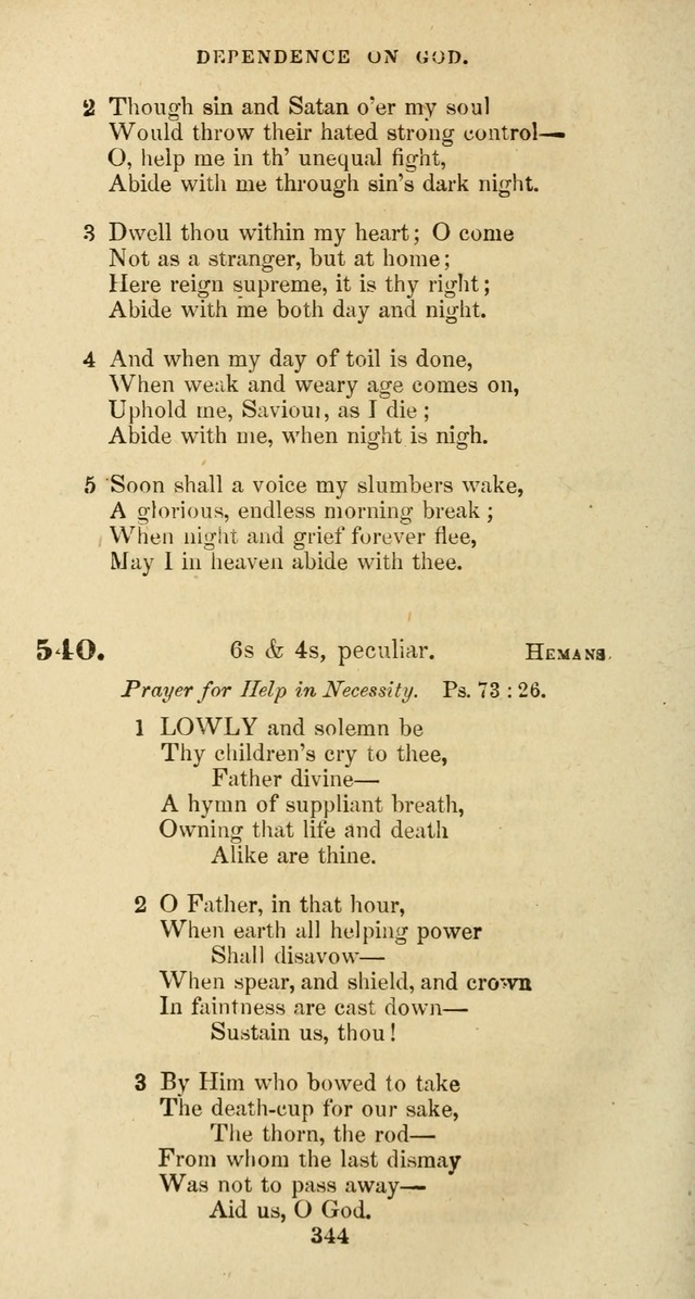 The Baptist Psalmody: a selection of hymns for the worship of God page 344