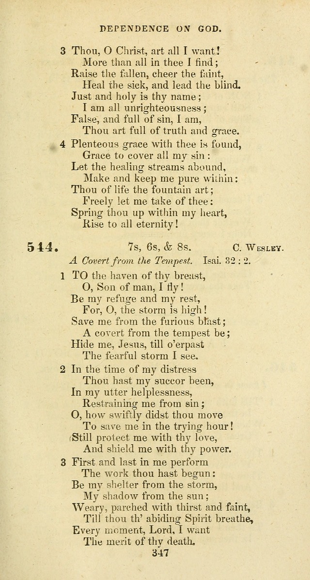 The Baptist Psalmody: a selection of hymns for the worship of God page 347