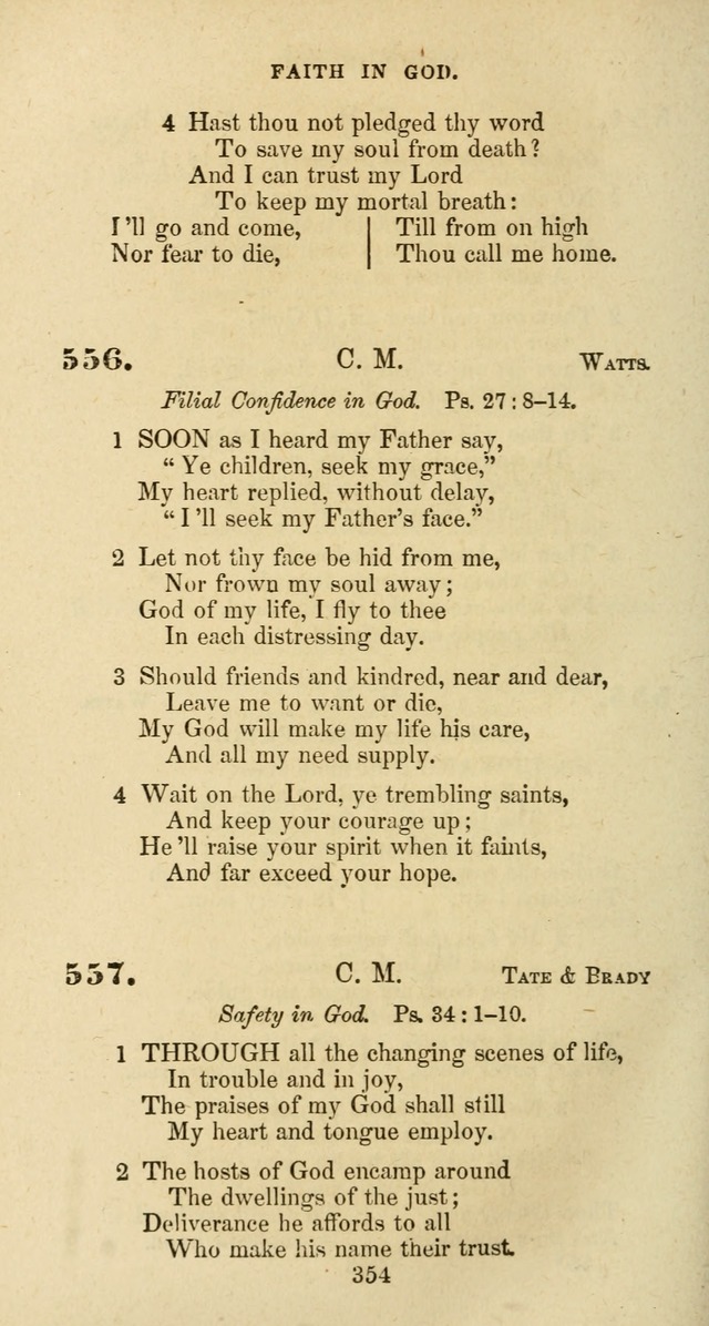 The Baptist Psalmody: a selection of hymns for the worship of God page 354