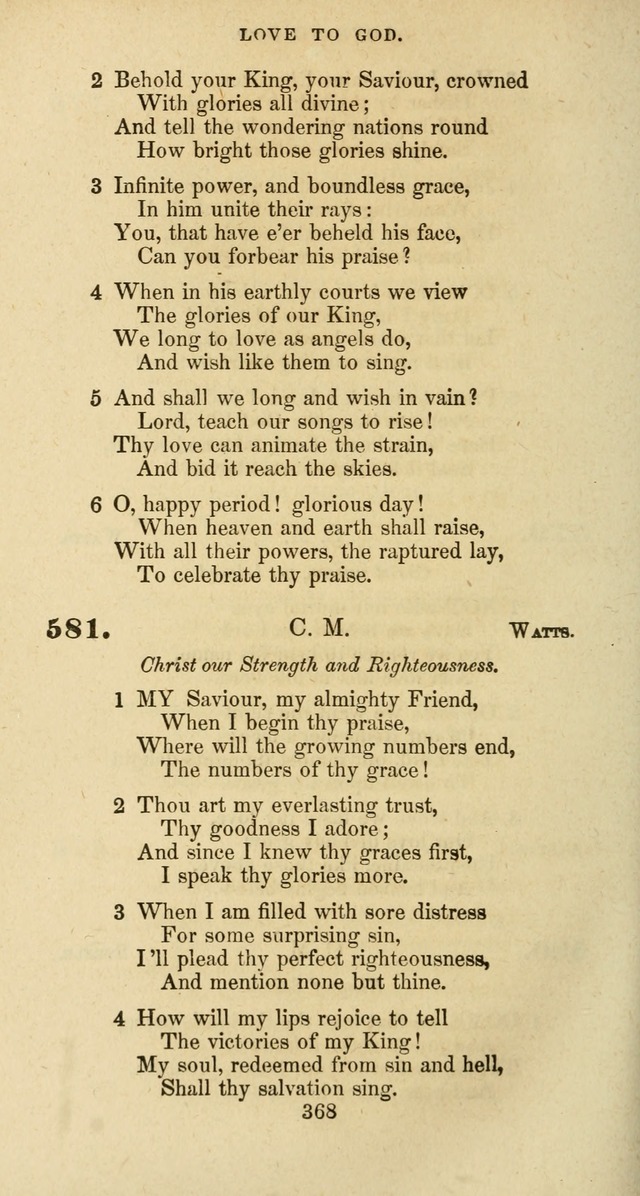 The Baptist Psalmody: a selection of hymns for the worship of God page 368