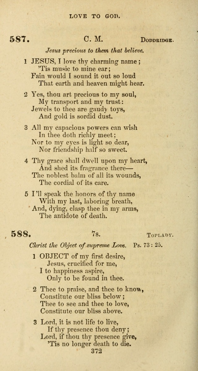 The Baptist Psalmody: a selection of hymns for the worship of God page 372