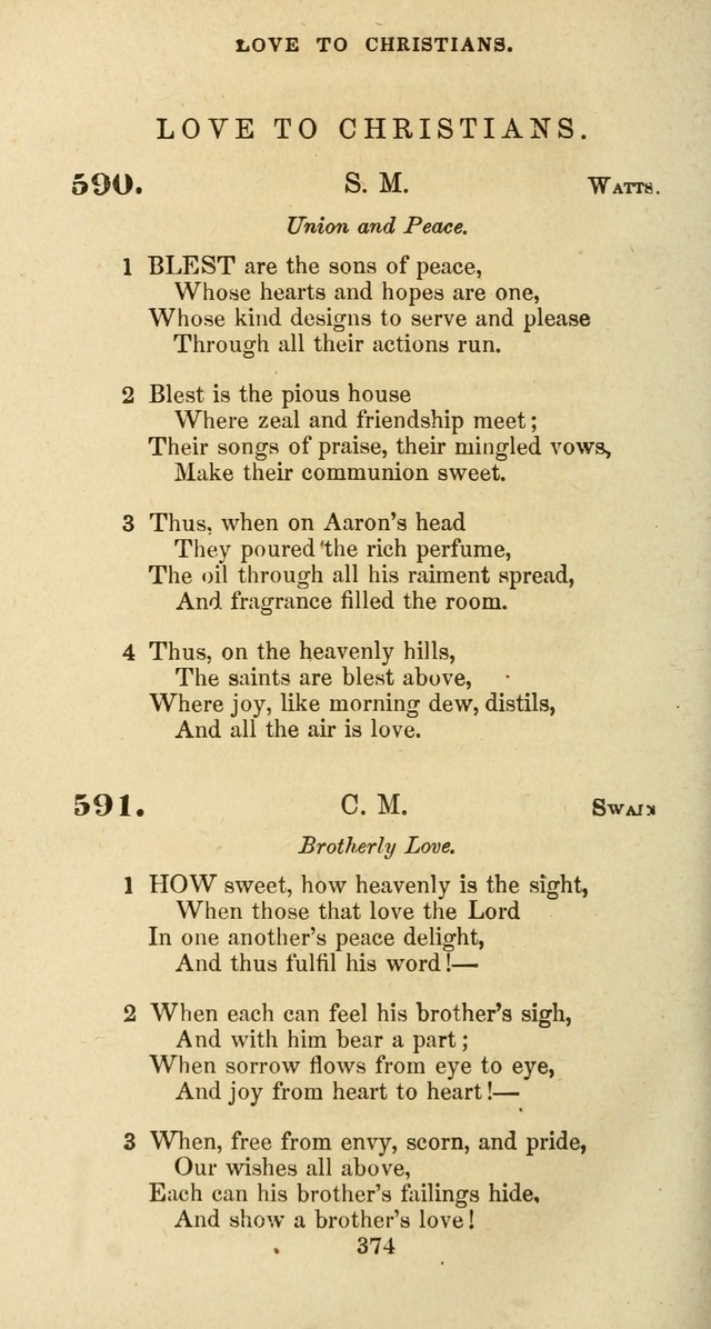 The Baptist Psalmody: a selection of hymns for the worship of God page 374