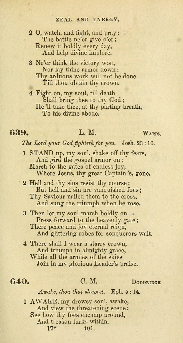 The Baptist Psalmody: a selection of hymns for the worship of God page 401