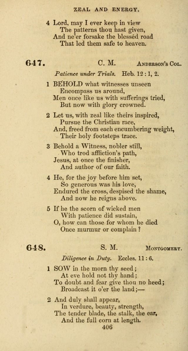 The Baptist Psalmody: a selection of hymns for the worship of God page 406