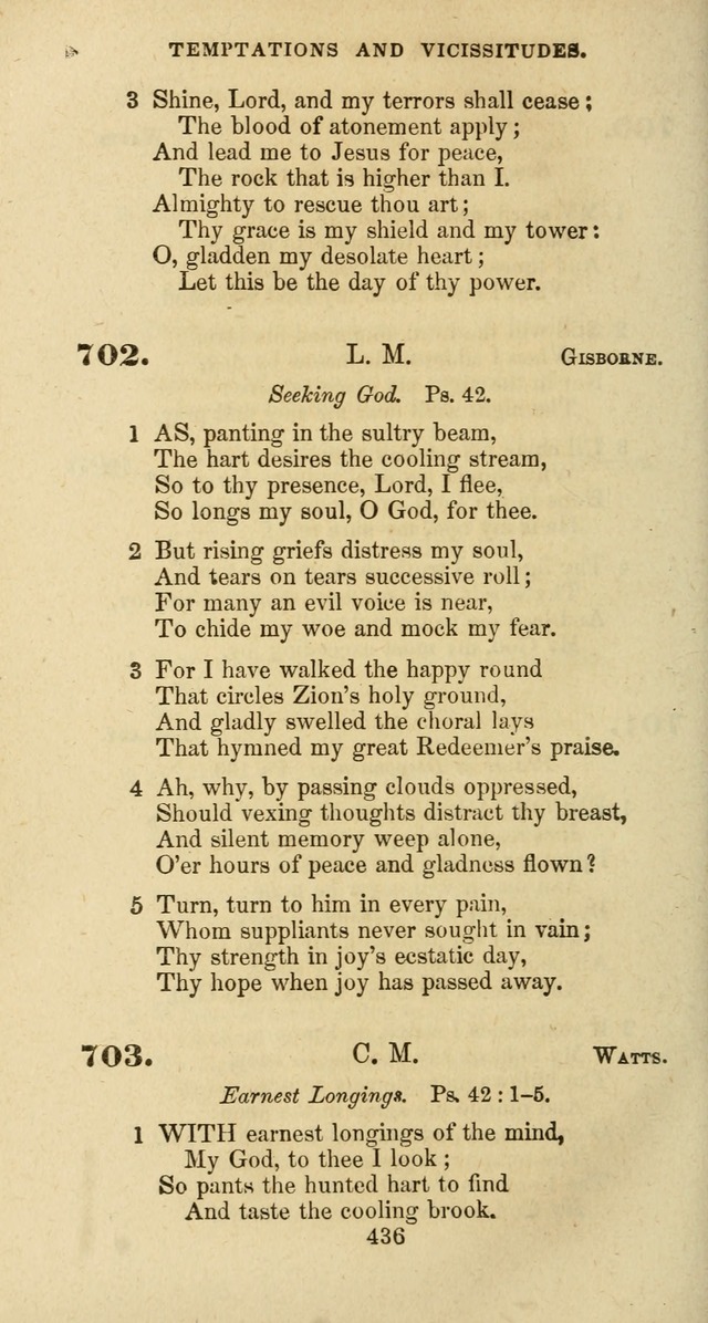 The Baptist Psalmody: a selection of hymns for the worship of God page 436