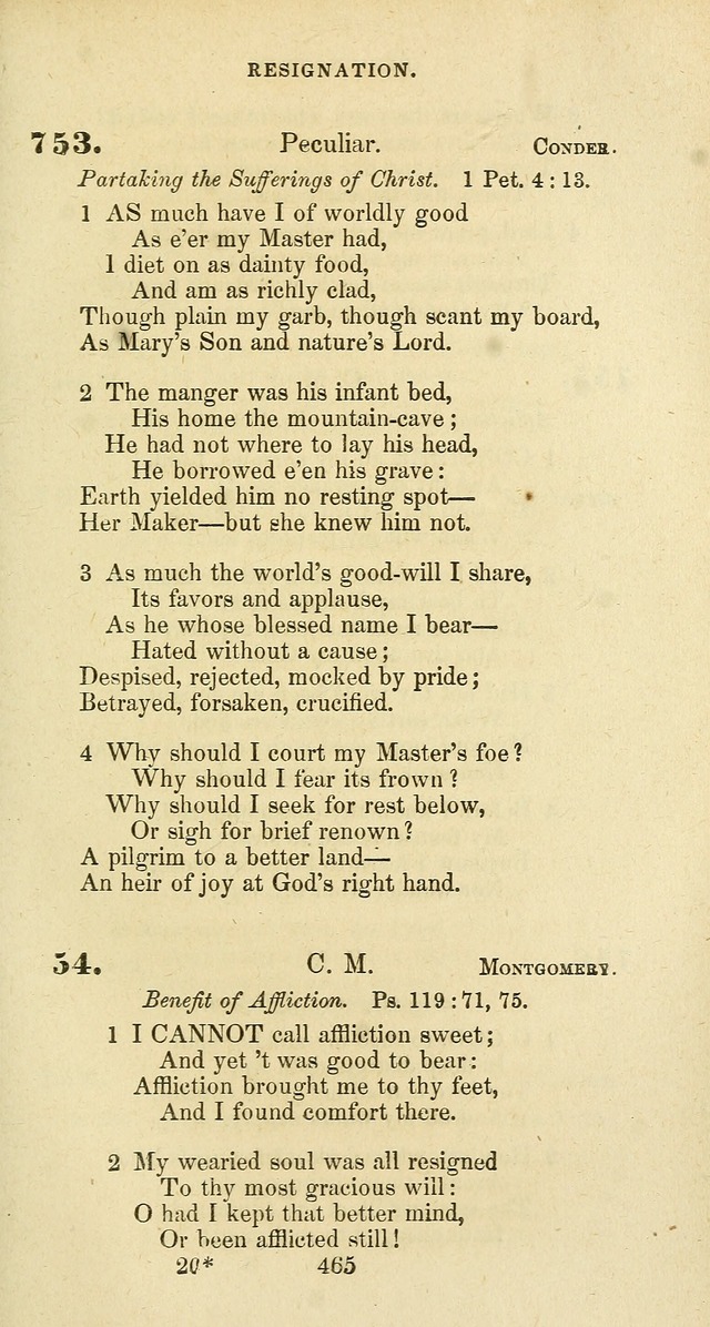 The Baptist Psalmody: a selection of hymns for the worship of God page 465