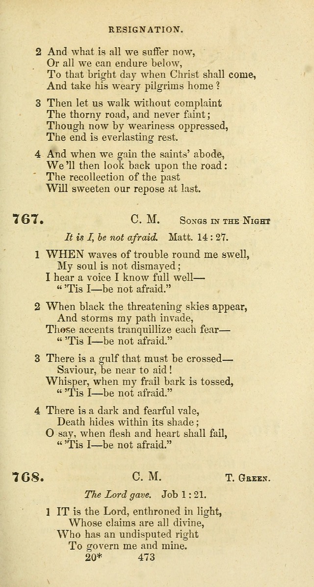 The Baptist Psalmody: a selection of hymns for the worship of God page 473