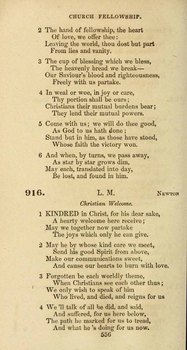 The Baptist Psalmody: a selection of hymns for the worship of God page 556