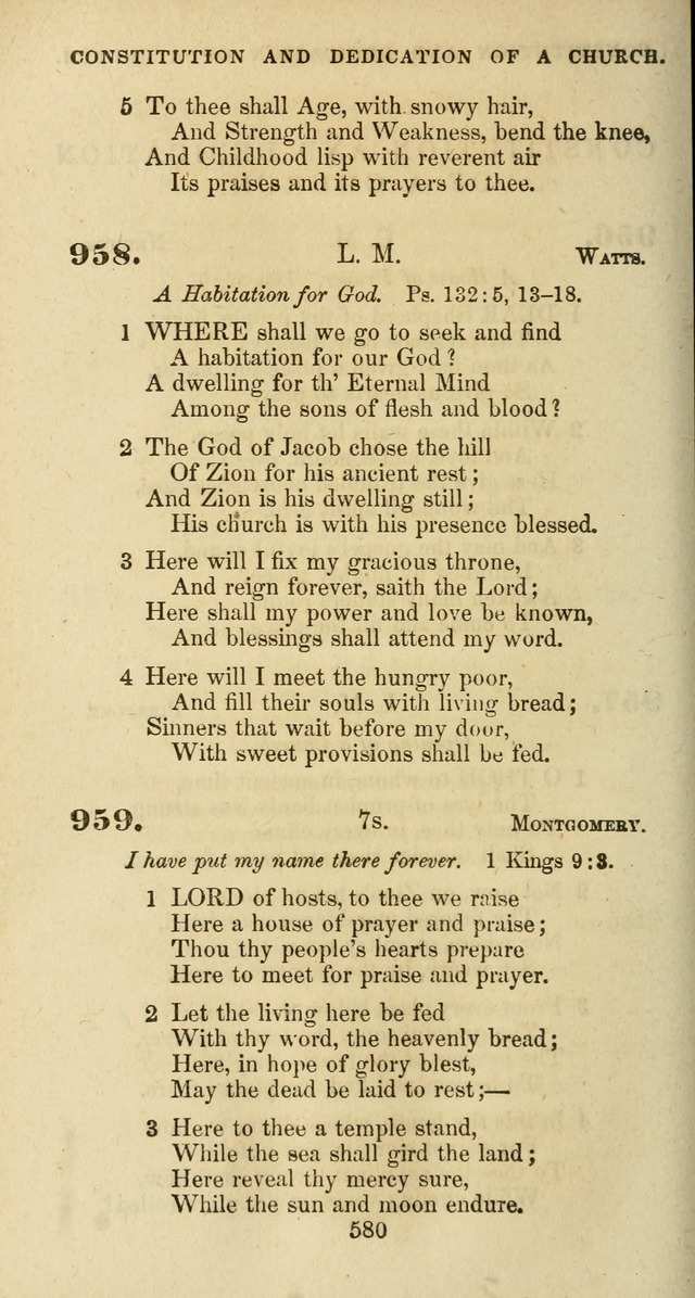 The Baptist Psalmody: a selection of hymns for the worship of God page 580