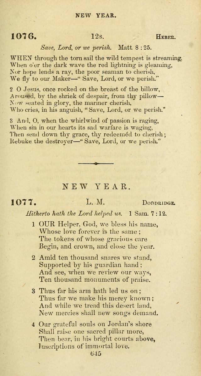 The Baptist Psalmody: a selection of hymns for the worship of God page 645