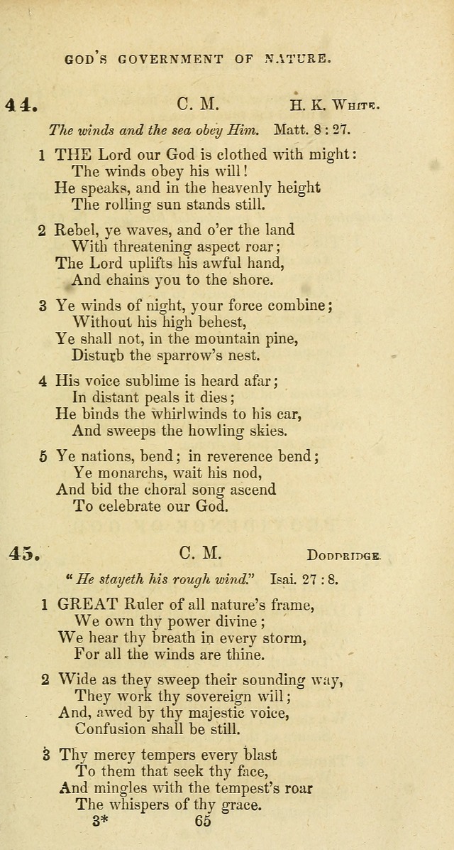 The Baptist Psalmody: a selection of hymns for the worship of God page 65