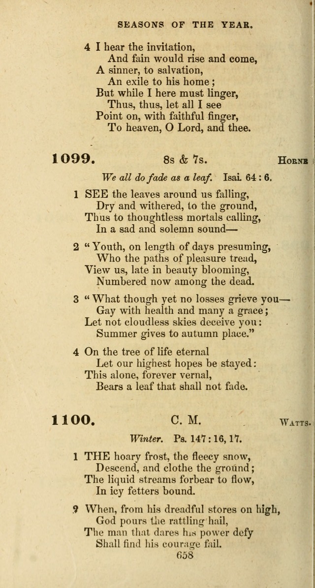 The Baptist Psalmody: a selection of hymns for the worship of God page 658