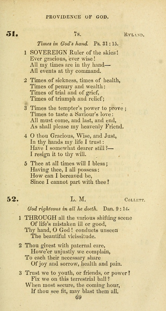 The Baptist Psalmody: a selection of hymns for the worship of God page 69