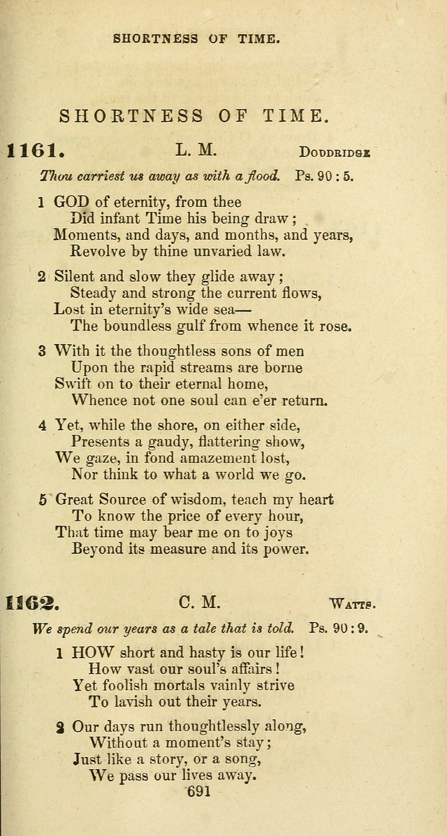 The Baptist Psalmody: a selection of hymns for the worship of God page 691