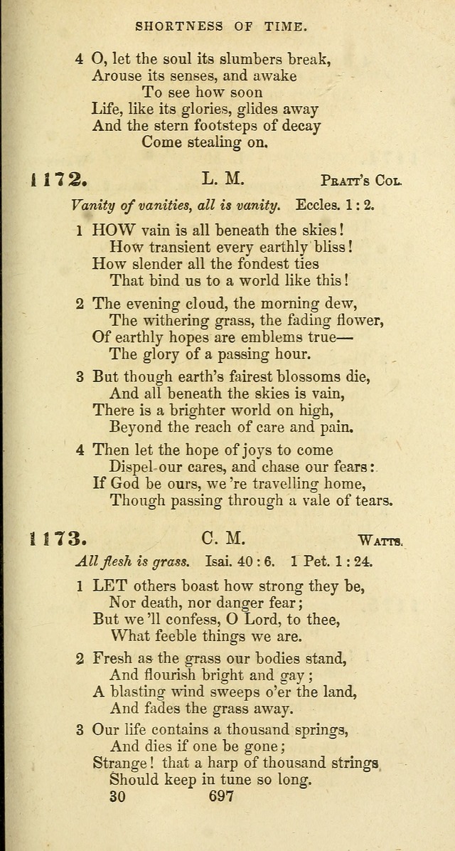 The Baptist Psalmody: a selection of hymns for the worship of God page 697