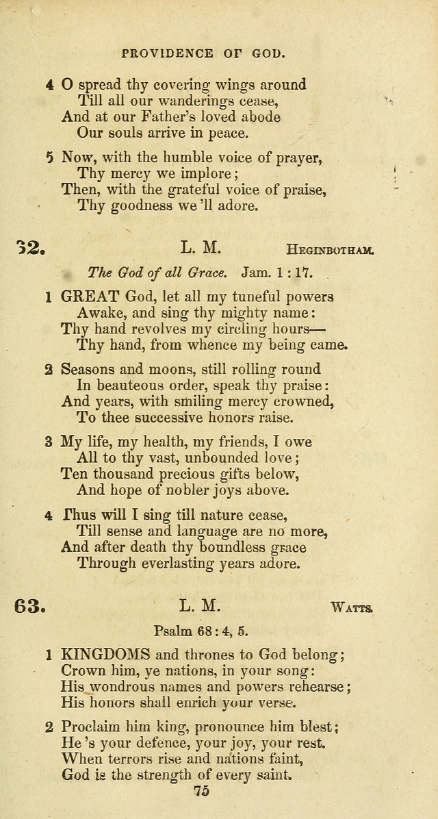 The Baptist Psalmody: a selection of hymns for the worship of God page 75