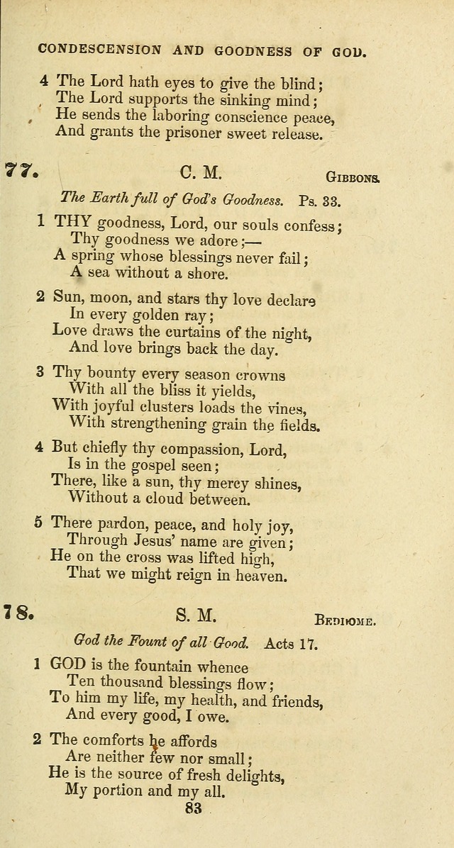 The Baptist Psalmody: a selection of hymns for the worship of God page 83