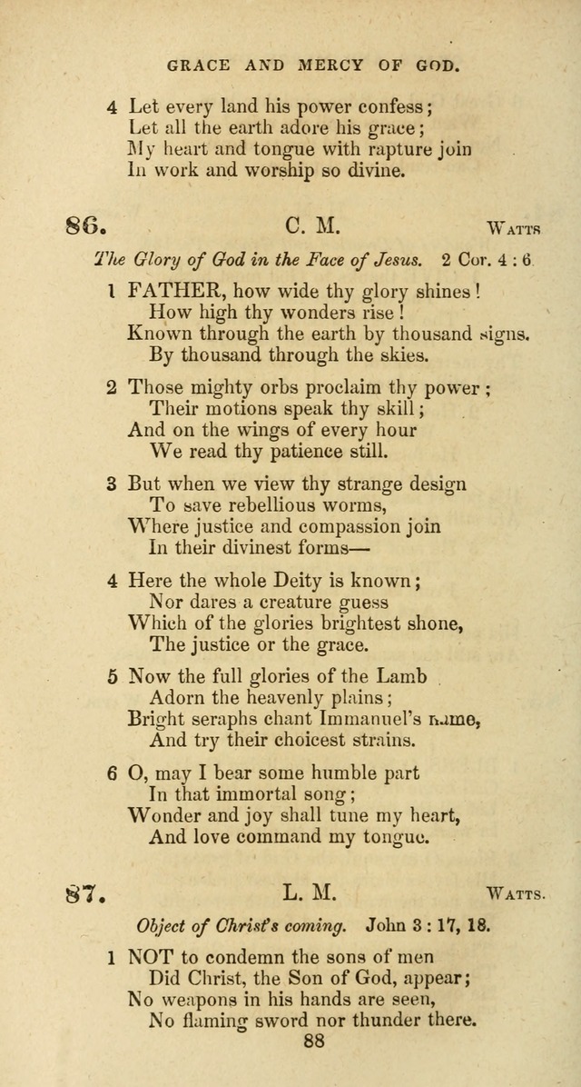 The Baptist Psalmody: a selection of hymns for the worship of God page 88