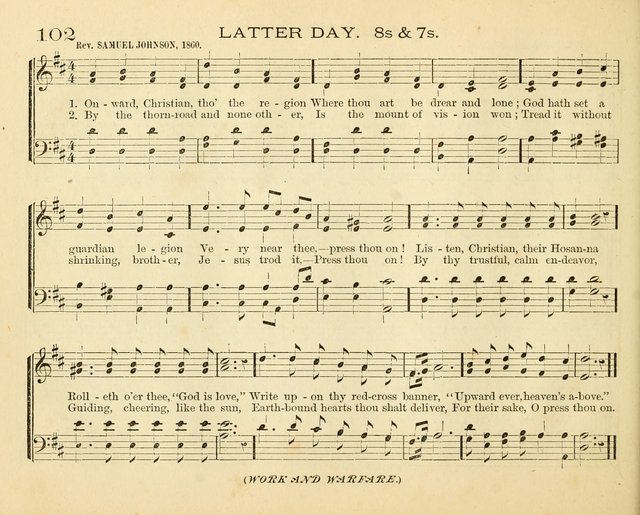 Book of Praise for the Sunday School: with hymns and tunes appropriate for the prayer meeting and the home circle page 105