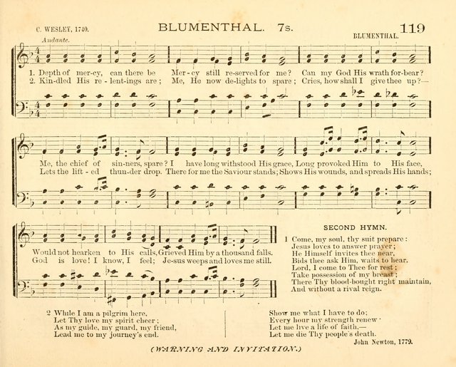 Book of Praise for the Sunday School: with hymns and tunes appropriate for the prayer meeting and the home circle page 122