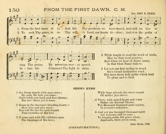 Book of Praise for the Sunday School: with hymns and tunes appropriate for the prayer meeting and the home circle page 153