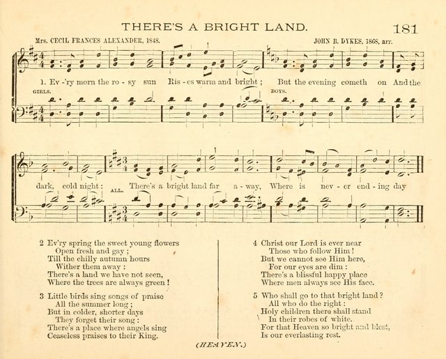 Book of Praise for the Sunday School: with hymns and tunes appropriate for the prayer meeting and the home circle page 184