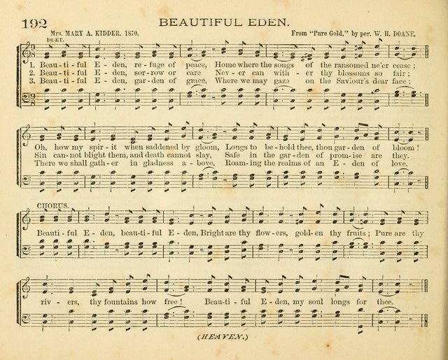 Book of Praise for the Sunday School: with hymns and tunes appropriate for the prayer meeting and the home circle page 195