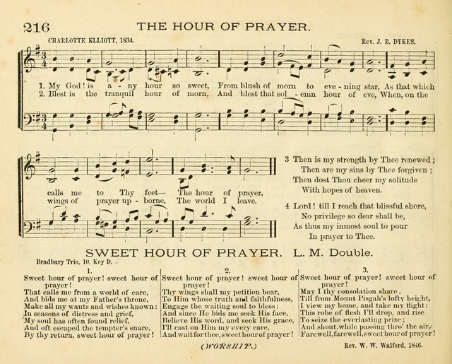 Book of Praise for the Sunday School: with hymns and tunes appropriate for the prayer meeting and the home circle page 219