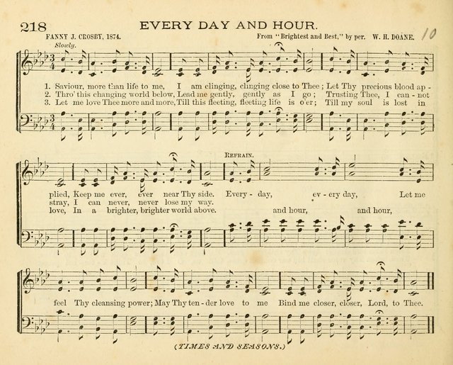 Book of Praise for the Sunday School: with hymns and tunes appropriate for the prayer meeting and the home circle page 221