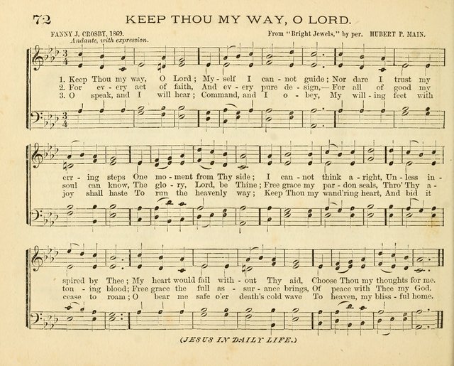 Book of Praise for the Sunday School: with hymns and tunes appropriate for the prayer meeting and the home circle page 75