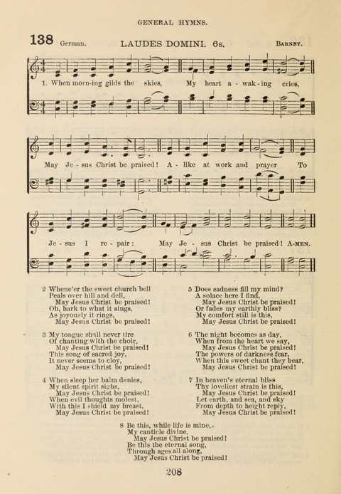 The Book of Praise for Sunday Schools: Selections from the Revised Prayer Book and Hymnal page 108