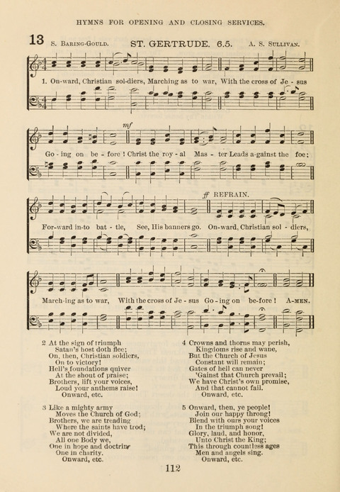 The Book of Praise for Sunday Schools: Selections from the Revised Prayer Book and Hymnal page 12