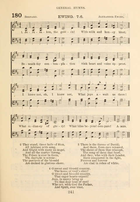 The Book of Praise for Sunday Schools: Selections from the Revised Prayer Book and Hymnal page 141