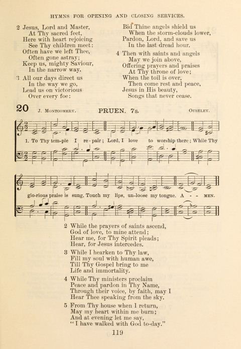 The Book of Praise for Sunday Schools: Selections from the Revised Prayer Book and Hymnal page 19