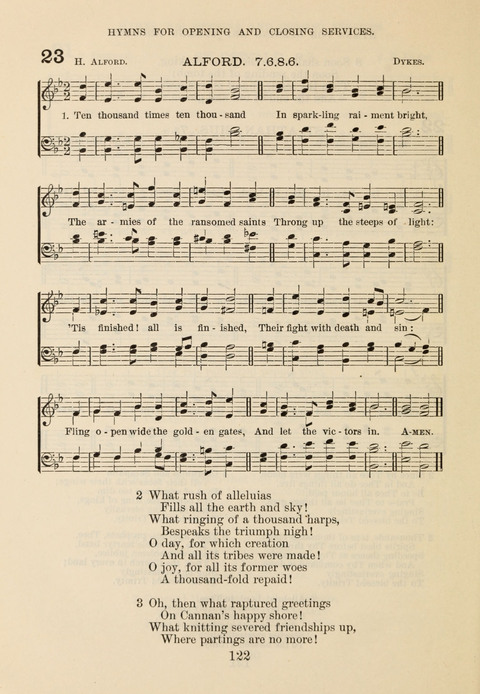 The Book of Praise for Sunday Schools: Selections from the Revised Prayer Book and Hymnal page 22