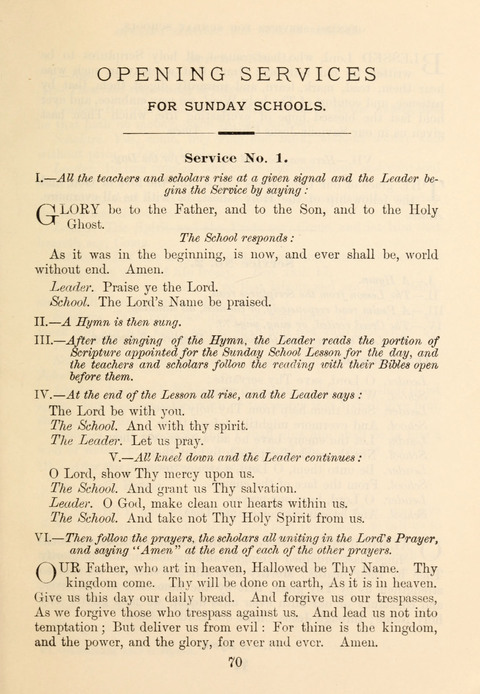 The Book of Praise for Sunday Schools: Selections from the Revised Prayer Book and Hymnal page vi