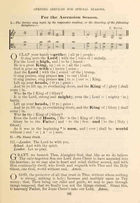 The Book of Praise for Sunday Schools: Selections from the Revised Prayer Book and Hymnal page xxii