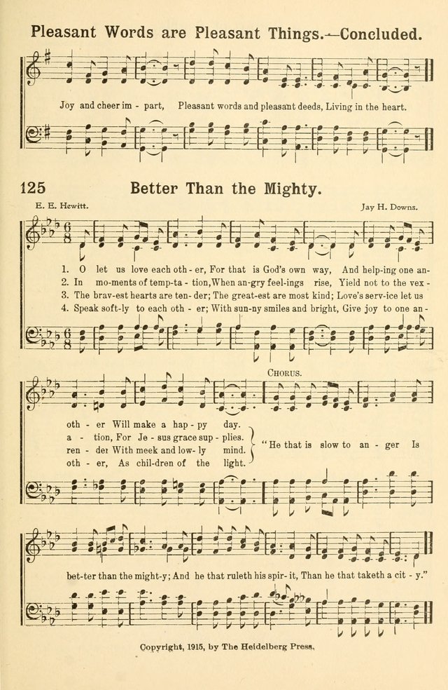 Beginner and Primary Songs: for use in Sunday School and the Home page 106