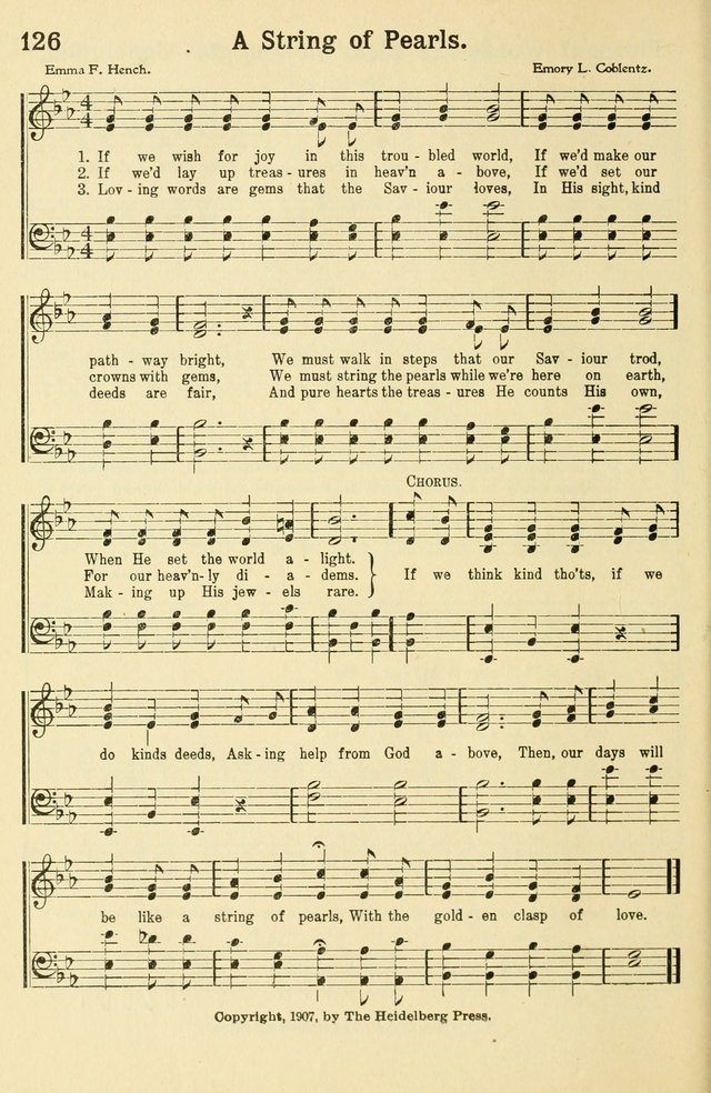 Beginner and Primary Songs: for use in Sunday School and the Home page 107