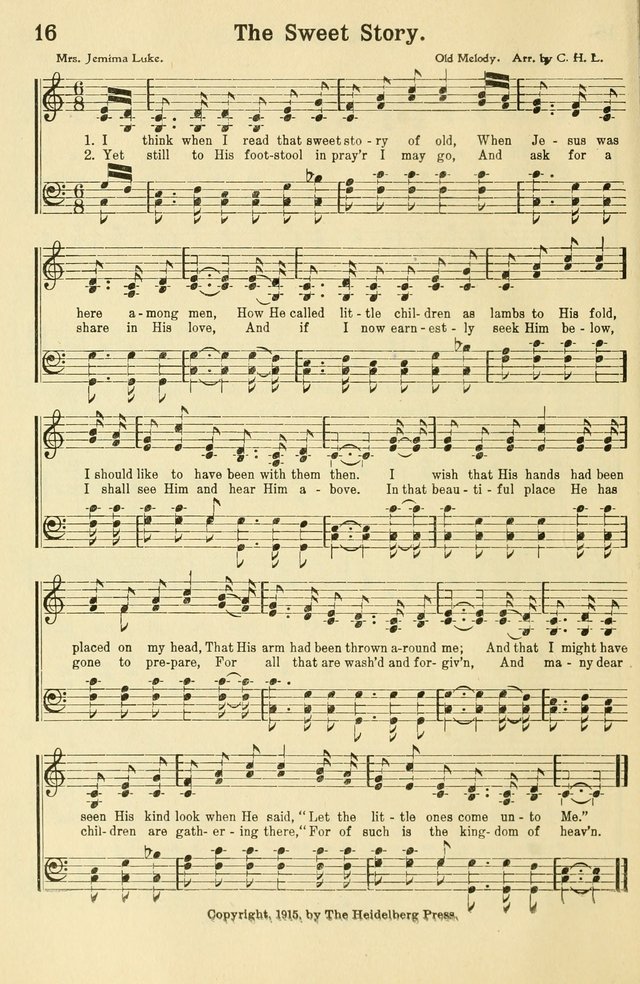 Beginner and Primary Songs: for use in Sunday School and the Home page 23