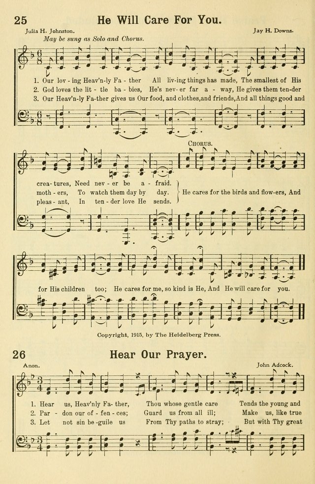 Beginner and Primary Songs: for use in Sunday School and the Home page 31