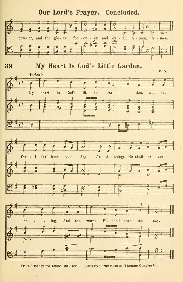 Beginner and Primary Songs: for use in Sunday School and the Home page 44