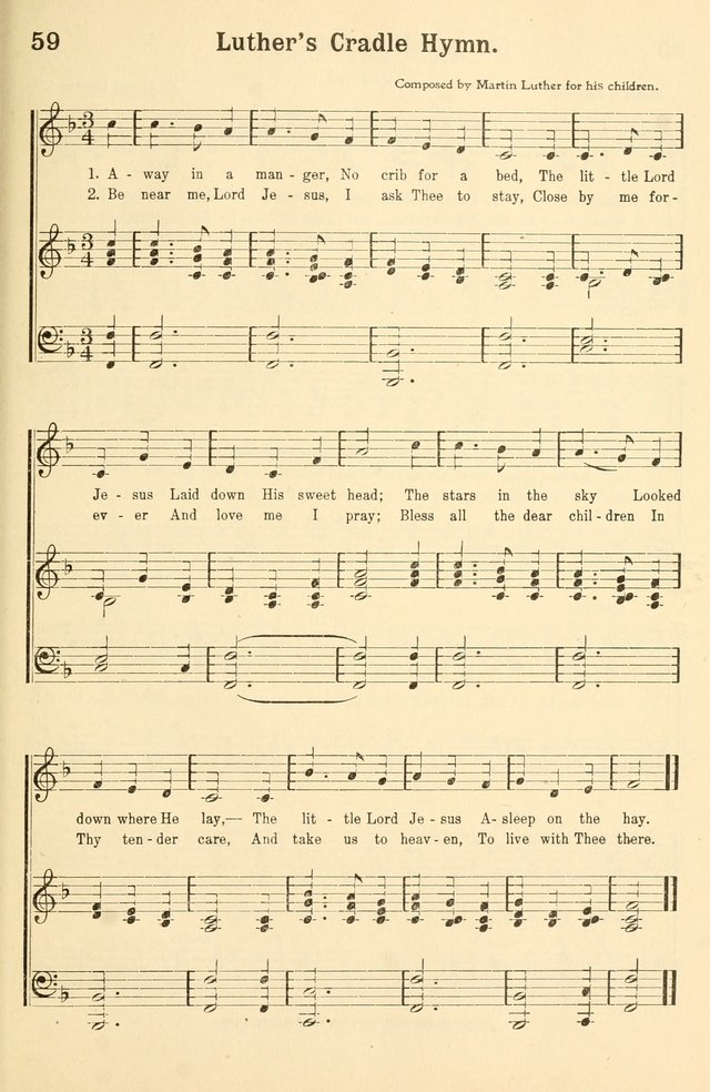 Beginner and Primary Songs: for use in Sunday School and the Home page 58