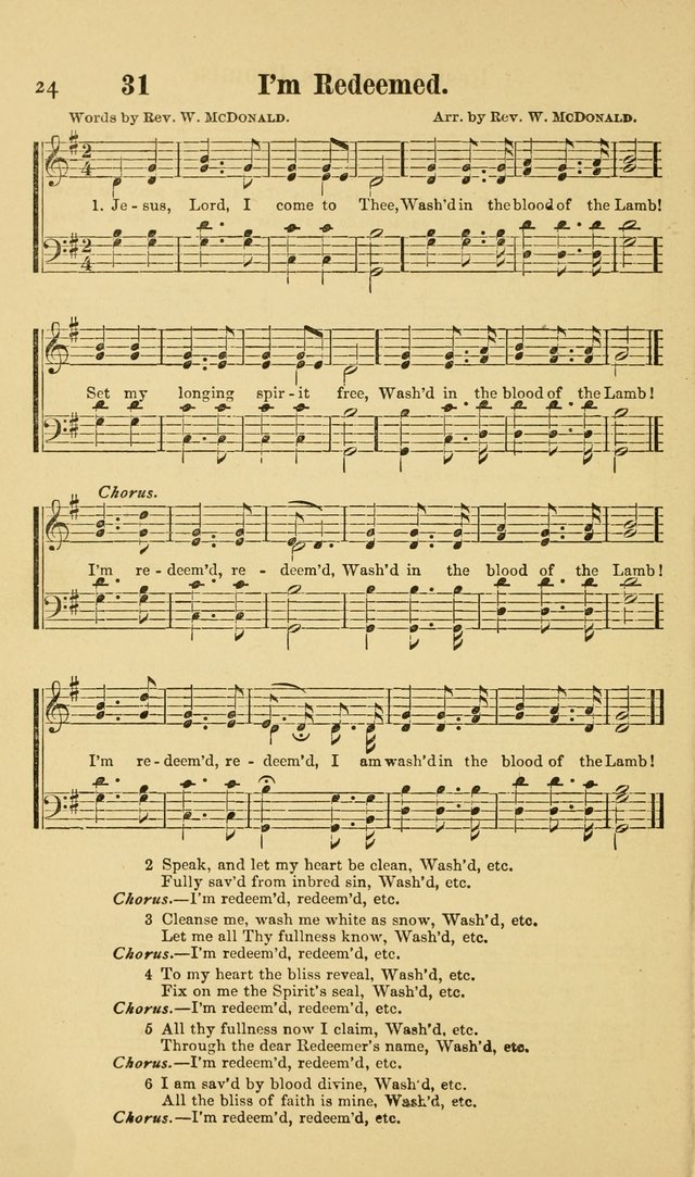 Beulah Songs: a choice collection of popular hymns and music, new and old. Especially adapted to camp meetings, prayer and conference meetings, family worship, and all other assemblies... page 25