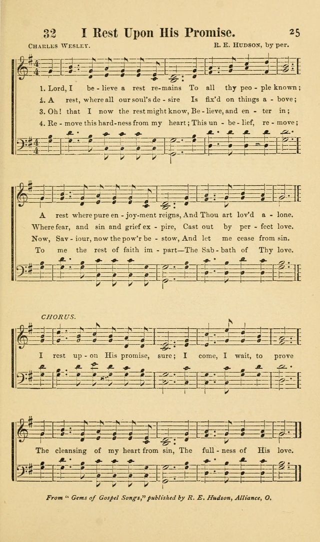 Beulah Songs: a choice collection of popular hymns and music, new and old. Especially adapted to camp meetings, prayer and conference meetings, family worship, and all other assemblies... page 26