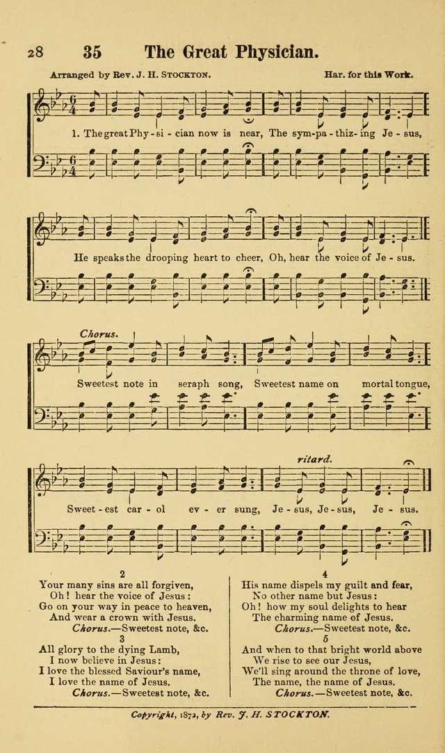 Beulah Songs: a choice collection of popular hymns and music, new and old. Especially adapted to camp meetings, prayer and conference meetings, family worship, and all other assemblies... page 29