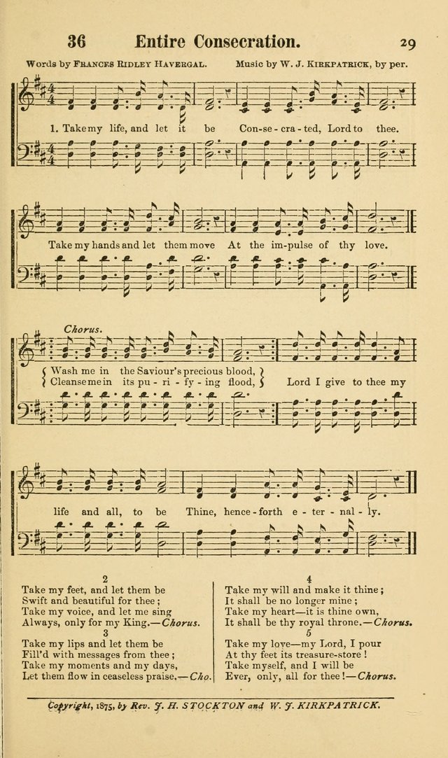 Beulah Songs: a choice collection of popular hymns and music, new and old. Especially adapted to camp meetings, prayer and conference meetings, family worship, and all other assemblies... page 30